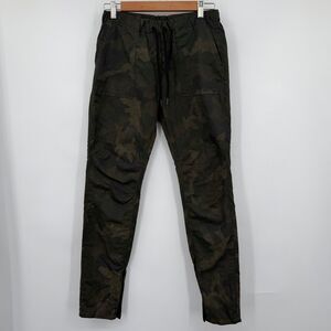 Rag & Bone JEAN Camo Utility Jogger Pants XS Made in USA Ankle Zip